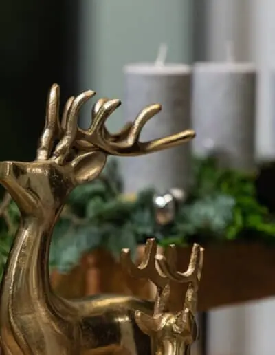 goldene Rentiere